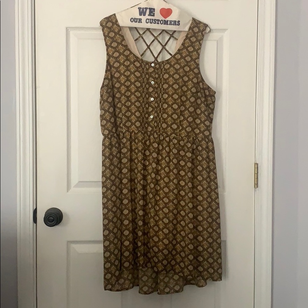 Daniel Rainn Patterned Dress Size L